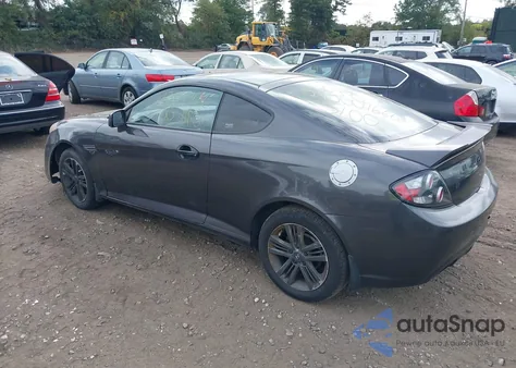 2008 Hyundai Tiburon Gs from USA, damaged, VIN KMHHM66D88U284532